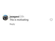 Jaz Agassi's comment on Instagram | Source: IG/@agassi